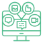 social media strategy icon